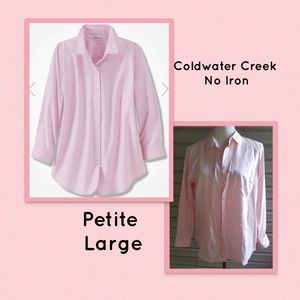 Coldwater Creek No Iron Top